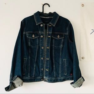 Talbots Petite Jean Jacket sz L